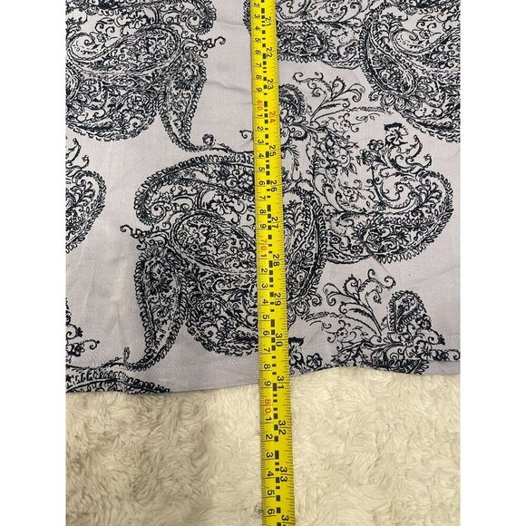 J. Jill Pure Jill Women's Pullover V-Neck Tunic Blouse 2X Long Sleeves Purple - Picture 8 of 9